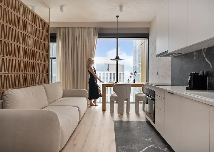 Towarowa Towers Parking & Gym - 23&24 Floor Sky High By Downtown *