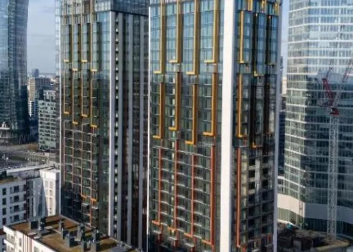 公寓 Towarowa Towers Parking & Gym - 23&24 Floor Sky High By Downtown