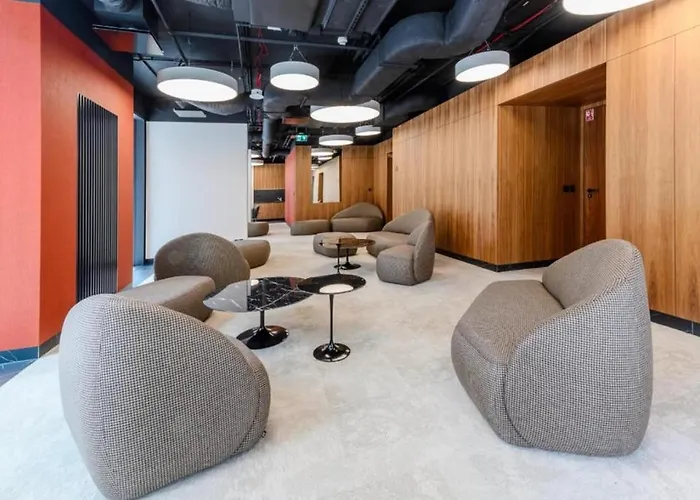 דירה Towarowa Towers Parking & Gym - 23&24 Floor Sky High By Downtown ורשה